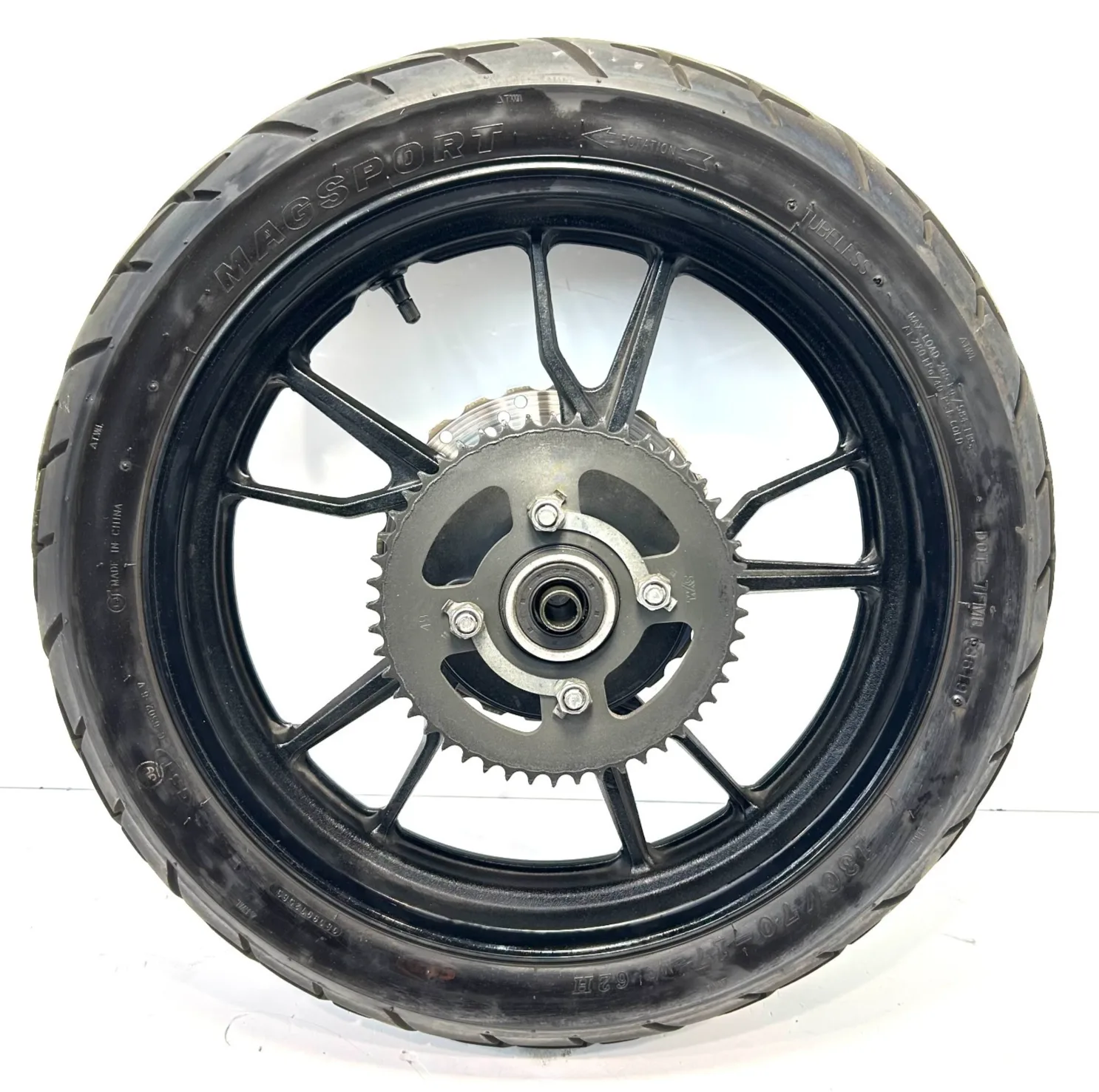 Ruota Posteriore Sym NH-X 125 (Xcion)(2019-2020) Cerchio+Gomma 130/70 R17