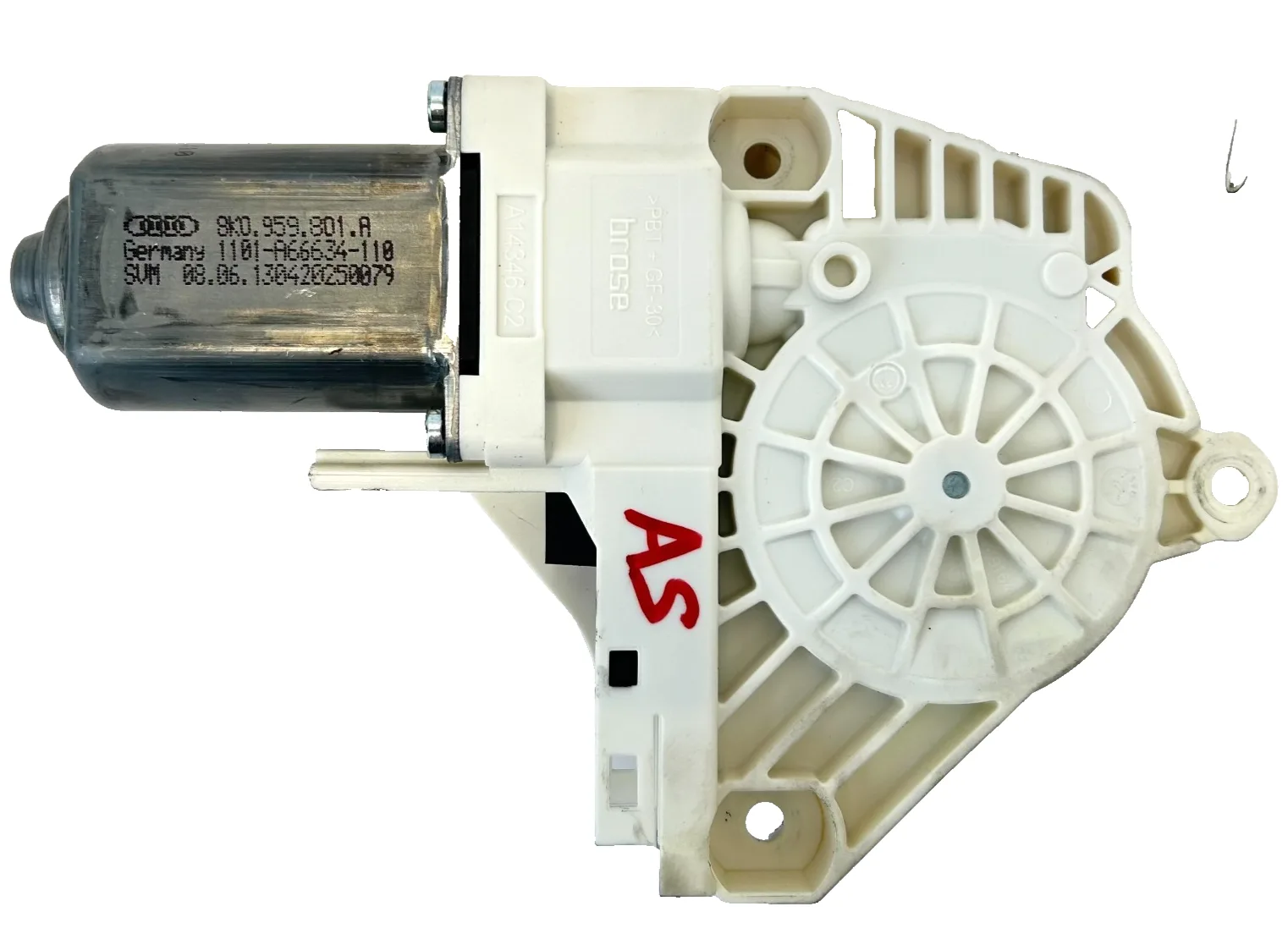 Alzacristallo Anteriore Sinistro Audi A4 Avant 2.0 Tdi(B8)(2007-2015)Motorino SX