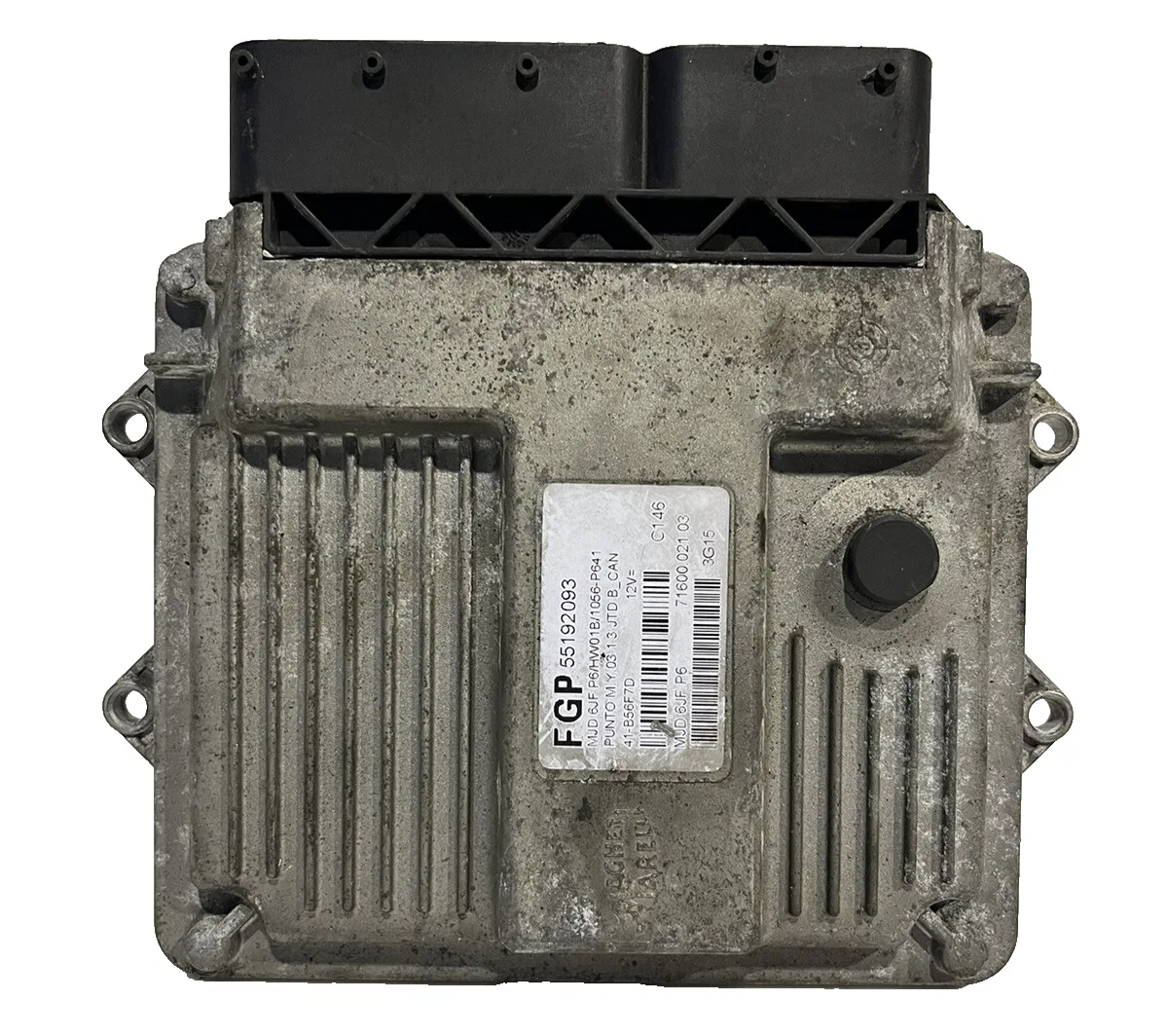 Centralina Motore Ecu Fiat Punto (188) 1.3 Multijet / 55192093