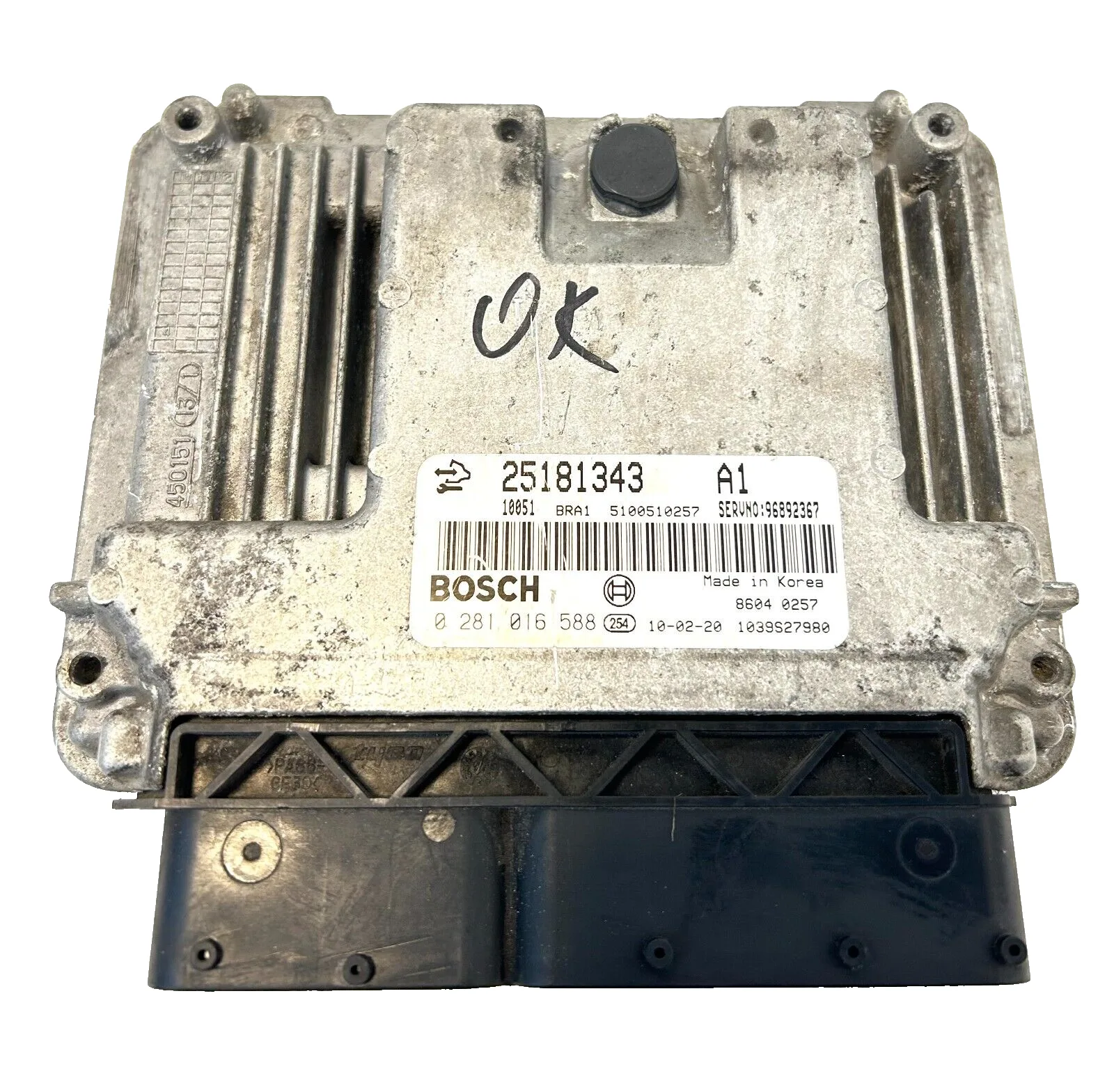 Centralina Motore Chevrolet Captiva (2006-2011) 2.0 Diesel 4WD - 25181343
