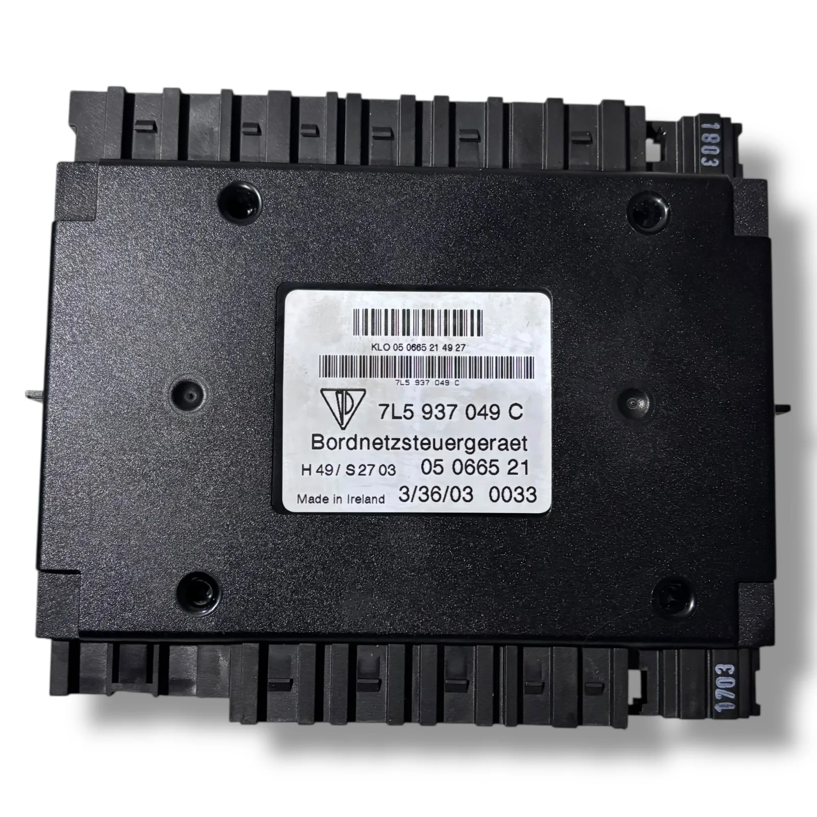 Body Computer Porsche Cayenne 1 Serie 3.2 Benzina (2003-2007) 7L5937049C