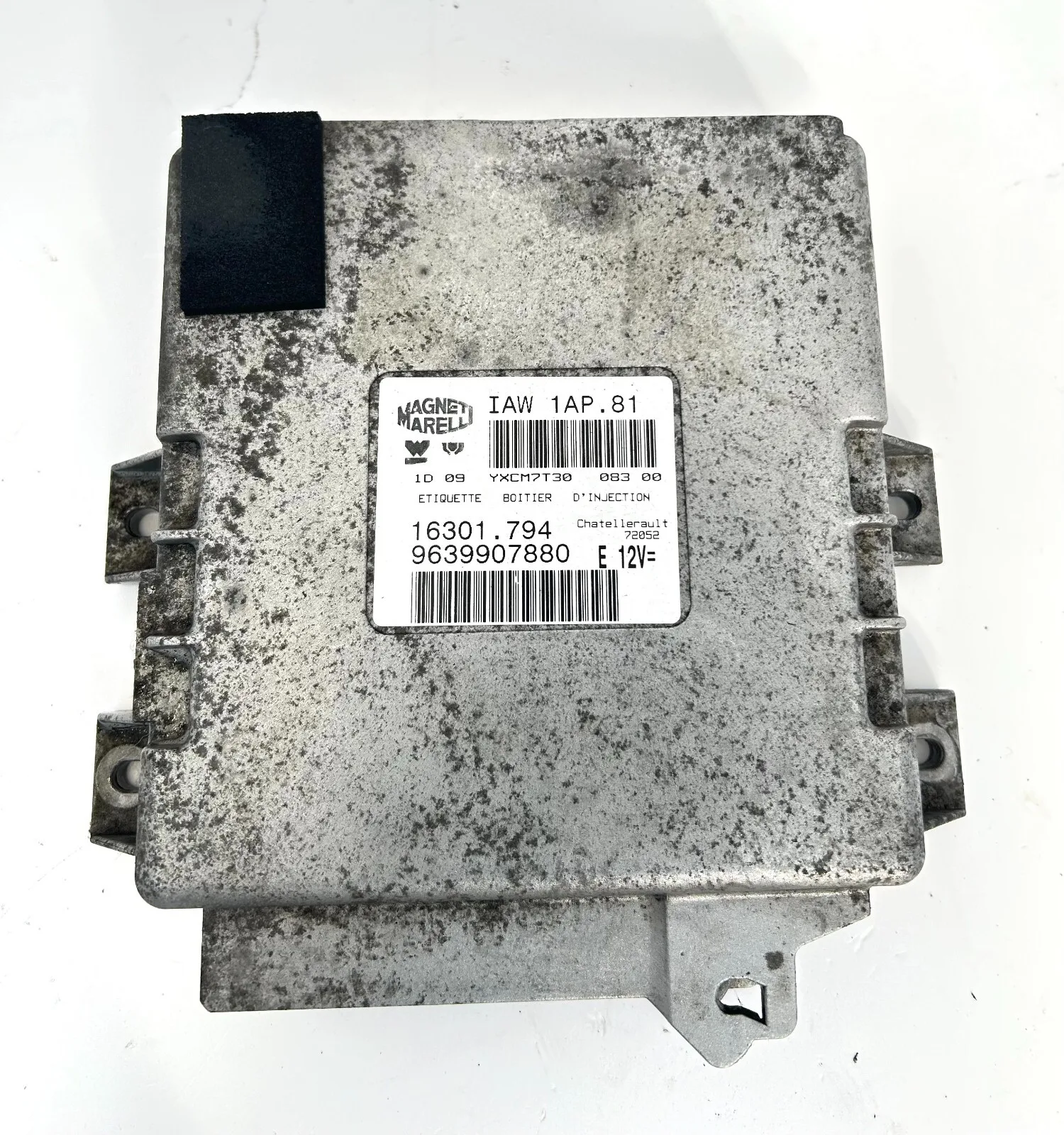 Centralina Motore Ecu Peugeot 206 (1998-2003) 1.4 Benzina 75 CV - 9639907880