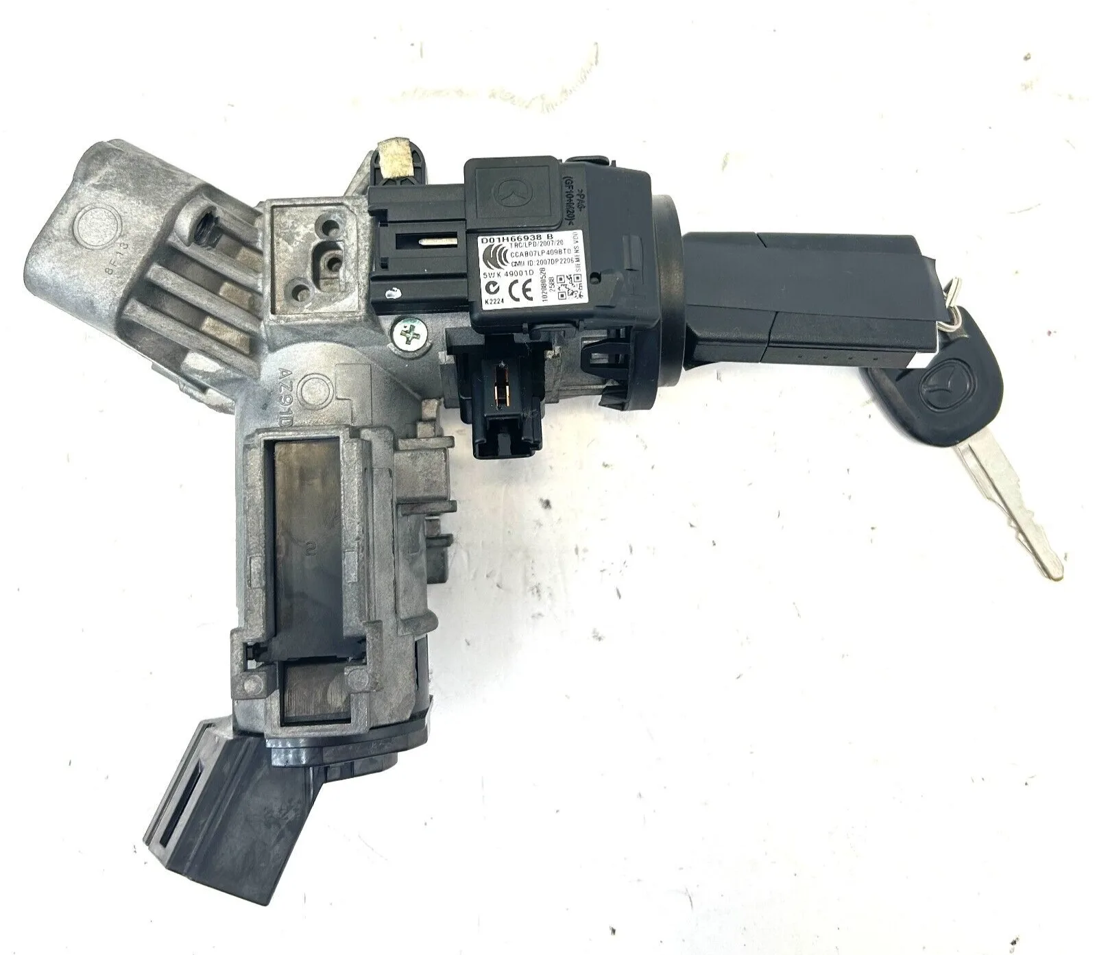 Blocchetto Accensione Mazda 2 Berlina 2 Serie (2007-2014) Bloccasterzo Chiave