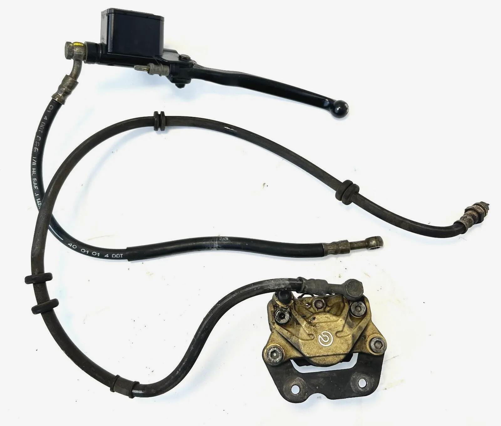Impianto Frenante Posteriore Piaggio X9 180 Amalfi (2001-2003)(M233M) Pinza