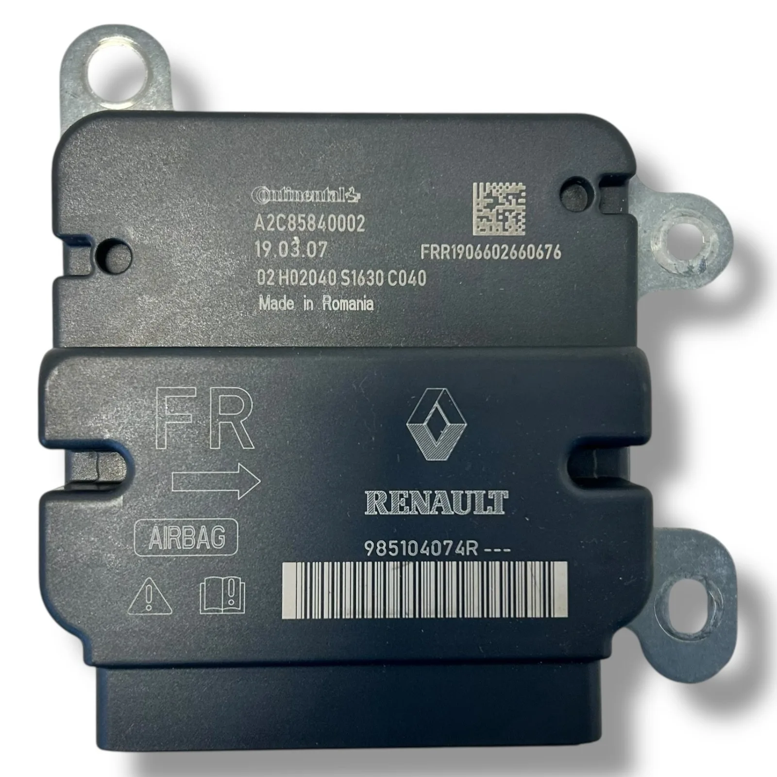 Centralina Airbag Renault Zoe R110 (52 KW)(2013-2019) 985104074R